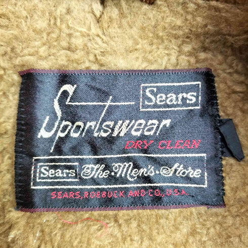 シアーズ Sears 60~70s SPORTSWEAR コーデュロイカバーオール メンズ 36
