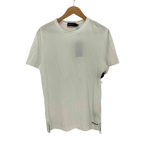 ラルフローレンパープルレーベル RALPH LAUREN PURPLE LABEL embroidered logo T-shirt メンズ import:M