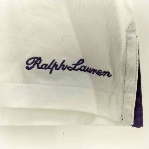 ラルフローレンパープルレーベル RALPH LAUREN PURPLE LABEL embroidered logo T-shirt メンズ import:M