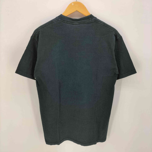 90S USA製 JERZEESボディ US ミュージシャン グラフィック プリント クルーネック S/S Tシャツ メンズ import:M