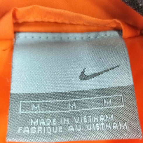 ナイキ NIKE 00s ロゴプレート ジップアップブルゾン メンズ M