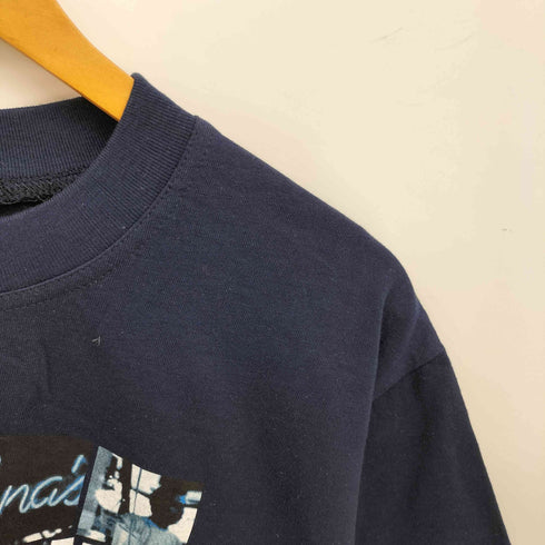 THE T SHIRT PRINTERS 90S オーストラリア製 ロック バンド グラフィック プリント クルーネック S/S Tシャツ 袖 裾 シングル メンズ import:S