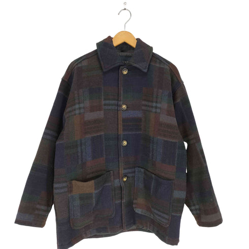 LINCOLN チェックウールカバーオール メンズ JPN:M