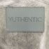 YUTHENTIC Eco-leather blue jumper レディース