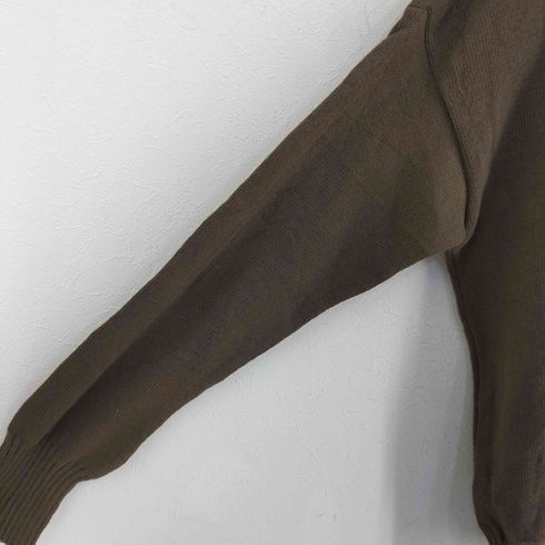 ユーエスアーミー U.S. ARMY DSCP 5ボタン ヘンリーネック ミリタリーセーター メンズ XL(45-48)