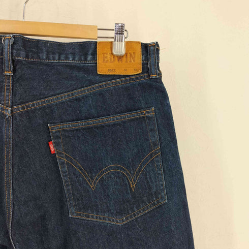 エドウィン EDWIN 505Z ワイド ストレート セルビッジ デニムパンツ メンズ 36