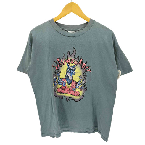 WILD CATS 90S USA製 ロック バンド グラフィック プリント クルーネック S/S Tシャツ メンズ import:M