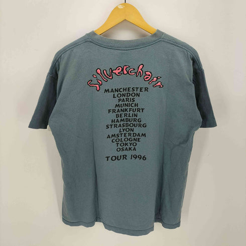 WILD CATS 90S USA製 ロック バンド グラフィック プリント クルーネック S/S Tシャツ メンズ import:M