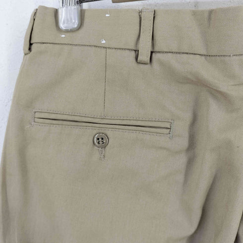 ユーエスネイビー U.S.NAVY U.S.NAVAL ACADEMY STORE Hanover uniform社 USA製 角丸セミオートマチックTALON チノパンツ メンズ 35
