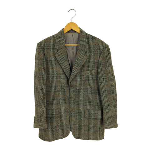 ハリスツイード Harris Tweed イタリア製 LANOLINI BESPOKE TAILOR 3B テーラードジャケット メンズ 50