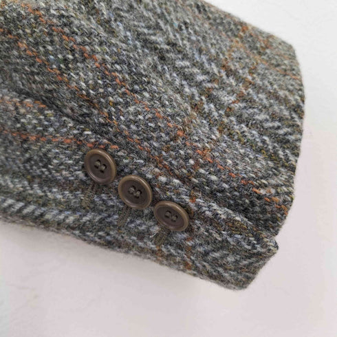 ハリスツイード Harris Tweed イタリア製 LANOLINI BESPOKE TAILOR 3B テーラードジャケット メンズ 50