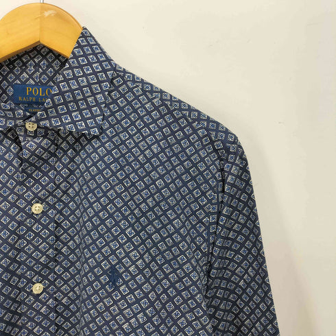 ポロラルフローレン POLO RALPH LAUREN CLASSIC FIT フーラード ストレッチ ポプリン シャツ メンズ import:S
