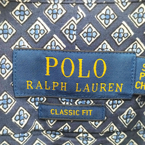 ポロラルフローレン POLO RALPH LAUREN CLASSIC FIT フーラード ストレッチ ポプリン シャツ メンズ import:S