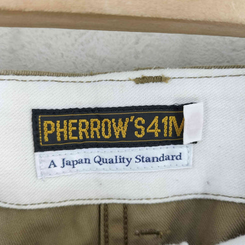 フェローズ PHERROWS U.S.C. ARMY刻印 メタルボタン P41M チノパンツ メンズ 32