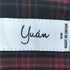 ユアン YUAN 日本製 ロングスリーブコットンチェックシャツ メンズ S/M
