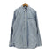 ポロバイラルフローレン Polo by RALPH LAUREN CLASSIC FIT リペア加工 ポプリンシャツ メンズ import:M