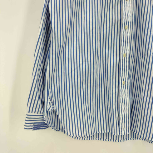 ポロバイラルフローレン Polo by RALPH LAUREN CLASSIC FIT リペア加工 ポプリンシャツ メンズ import:M