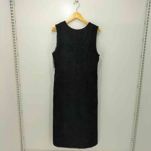 レイビームス Ray BEAMS 25SS ツイード スタッズ ノースリーブ ワンピース レディース JPN:1