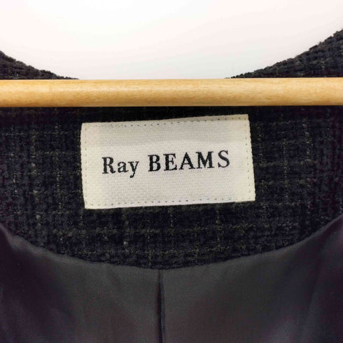 レイビームス Ray BEAMS 25SS ツイード スタッズ ノースリーブ ワンピース レディース JPN:1