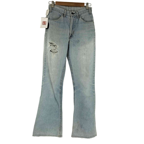 リーバイス Levis 70S 42TALON ボタン裏529 オレンジタブ 646 ベルボトムデニムパンツ レディース