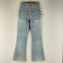 リーバイス Levis 70S 42TALON ボタン裏529 オレンジタブ 646 ベルボトムデニムパンツ レディース