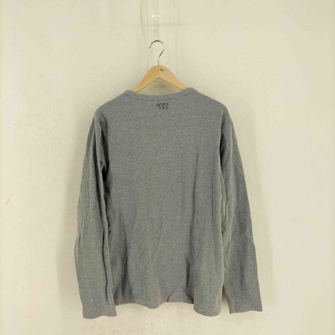 アヴィレックス AVIREX DAILY HENRY NECK L/S T-SHIRTS リブ ヘンリーネック カットソー メンズ import:XL