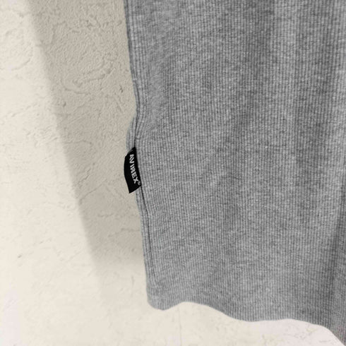 アヴィレックス AVIREX DAILY HENRY NECK L/S T-SHIRTS リブ ヘンリーネック カットソー メンズ import:XL