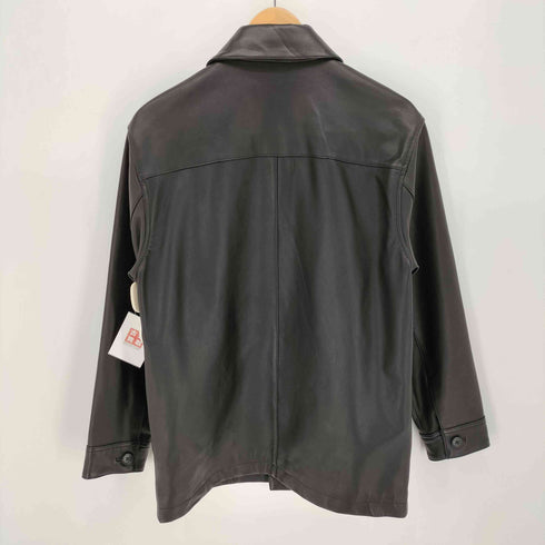 セオリー theory ラムレザー シャツ ブルゾン メンズ import:XS