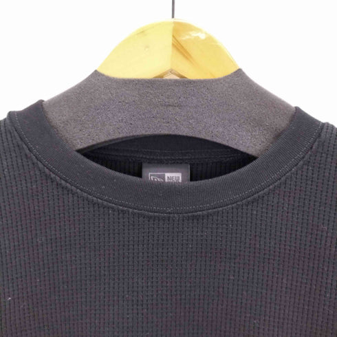 ニューエラ NEW ERA BLACK LABEL オーバーサイズド ワッフル Tシャツ メンズ JPN:L