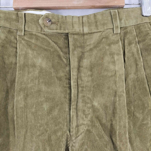 バーバリーロンドン BURBERRY LONDON 2タックコーデュロイワイドパンツ メンズ 85