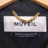 ミュベール MUVEIL 襟ビジュー コーチジャケット レディース JPN:38