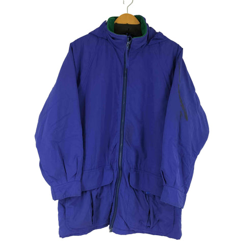 エディーバウアー Eddie Bauer 80S-90S USA製 フリース ナイロンジャケット レディース JPN:M