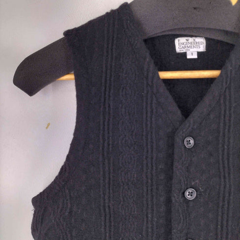 エフダブリューケーエンジニアードガーメンツ FWK engineered garments ウール ケーブルニットベスト レディース JPN:1