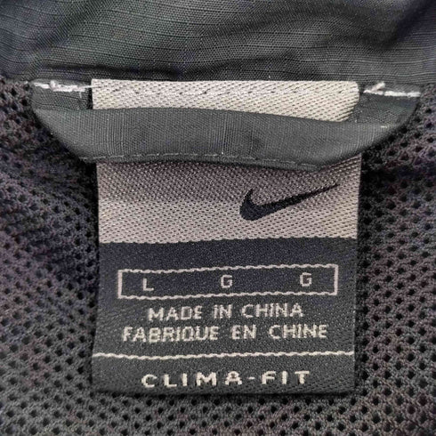 ナイキ NIKE 00S CLIMA-FIT ジップアップ ナイロンジャケット メンズ import:L