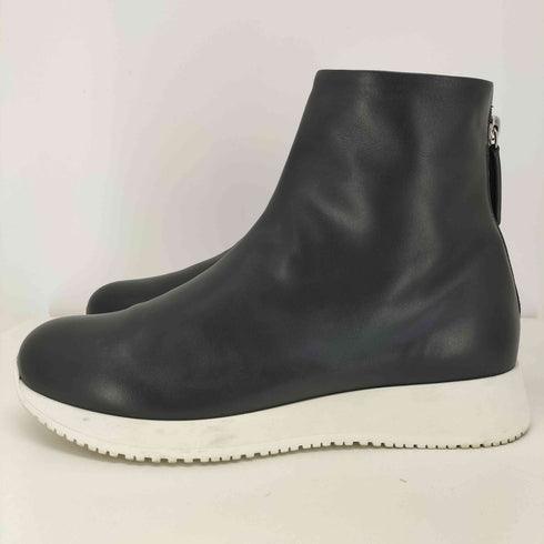 ジャンビトロッシ Gianvito Rossi イタリア製 ジップアップ レザー ショートブーツ メンズ EUR:39