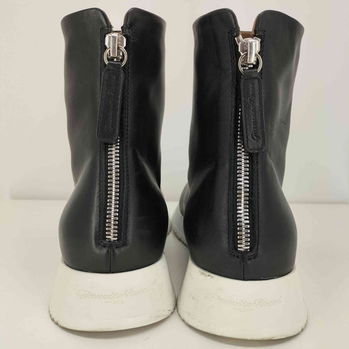 ジャンビトロッシ Gianvito Rossi イタリア製 ジップアップ レザー ショートブーツ メンズ EUR:39