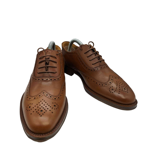 ラルフローレンパープルレーベル RALPH LAUREN PURPLE LABEL Collection Layton 20MM バーニッシュドカーフスキン オックスフォード レディース 36