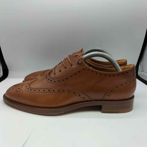 ラルフローレンパープルレーベル RALPH LAUREN PURPLE LABEL Collection Layton 20MM バーニッシュドカーフスキン オックスフォード レディース 36
