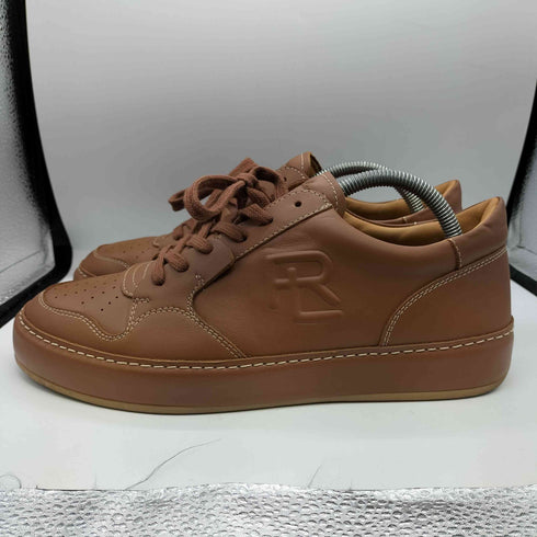 ラルフローレン RALPH LAUREN スペイン製 JINETT Calfskin Low Top Trainer ジネット カーフスキン ロートップ スニーカー メンズ 8B