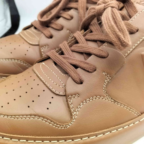 ラルフローレン RALPH LAUREN スペイン製 JINETT Calfskin Low Top Trainer ジネット カーフスキン ロートップ スニーカー メンズ 8B