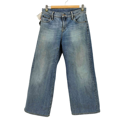 ラルフローレンパープルレーベル RALPH LAUREN PURPLE LABEL レザーパッチ ストレート デニムパンツ メンズ