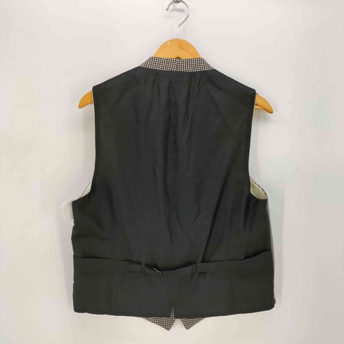 ラルフローレンパープルレーベル RALPH LAUREN PURPLE LABEL 24AW イタリア製 ハウンドトゥース ベスト メンズ 42S