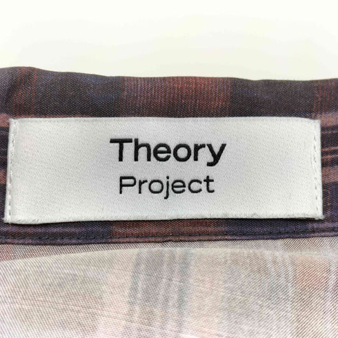 セオリー theory FEATHER CHECK VI メンズ JPN:XS