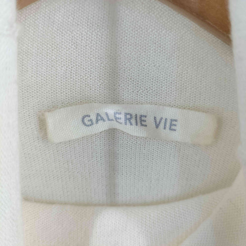 ギャルリーヴィー GALERIE VIE ウーステッドウール タートルネックプルオーバー レディース FREE