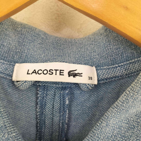 ラコステ LACOSTE インディゴ ポロワンピース レディース JPN:38