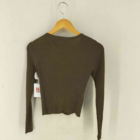 トッカ TOCCA シルク100 リブ編み カーディガン レディース JPN:XS