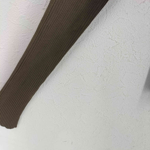 トッカ TOCCA シルク100 リブ編み カーディガン レディース JPN:XS