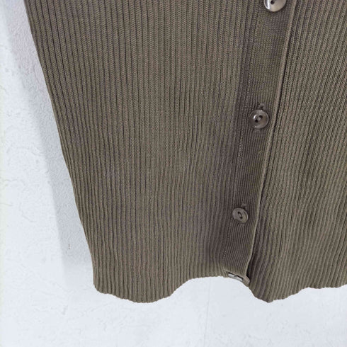 トッカ TOCCA シルク100 リブ編み カーディガン レディース JPN:XS