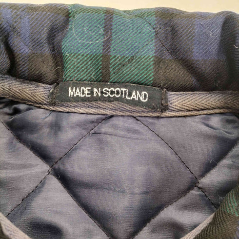 トラディショナルウェザーウェア Traditional Weatherwear 英国製 ブラックウォッチ キルティングジャケット レディース JPN:34