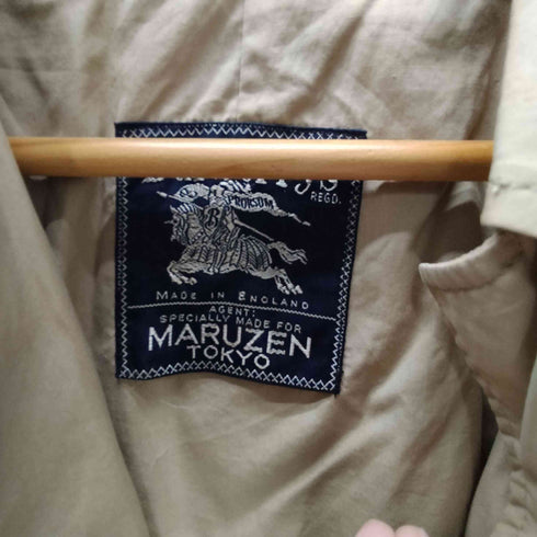 バーバリーズ BURBERRYS 80S 英国製 MARUZEN 丸善別注 バルマカーン ステンカラー コート レディース